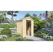Căsuță de grădină Alopex Medium cu podea 120x180 cm natur-thumb-5