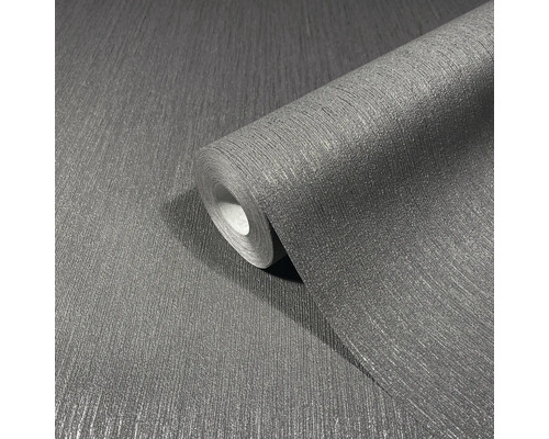 Rola tapetă gri cu textură ușoară