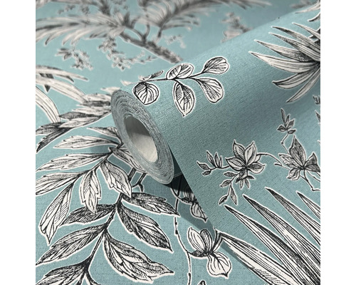 Rola de tapet cu model floral