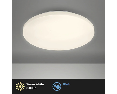 Plafonieră rotundă cu lumină albă caldă