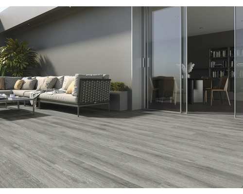 Gresie porțelanată rectificată MIRAVA BERGEN Grey 20x120 cm Gresie porțelanată rectificată MIRAVA BERGEN Grey 20x120 cm