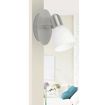 Lampa de perete cu abajur din sticlă