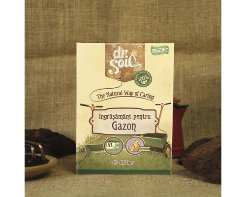 Pachet de îngrășământ pentru gazon Dr. Soil
