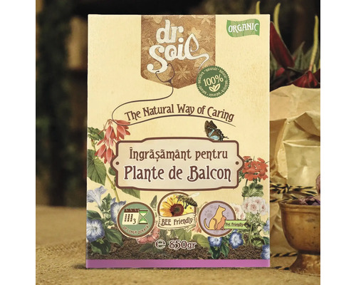 Ambalaj îngrășământ plante de balcon Dr. Soil