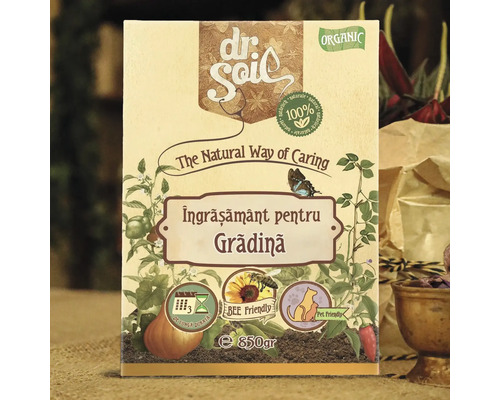 Îngrășământ organic Dr. Soil pentru legume 850 g Îngrășământ organic Dr. Soil pentru legume 850 g