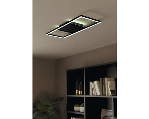 Plafonier dreptunghiular cu design modern și iluminare LED