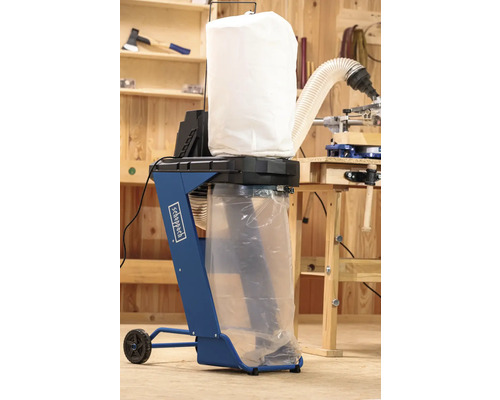 Sistem de aspirare Scheppach cu sac de colectare și filtru
