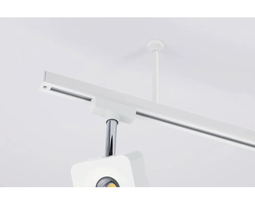 Șină de tavan cu element de iluminat