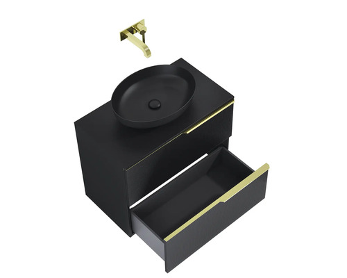 Dulap de bază pentru lavoar cu lavoar și robinet pentru baie