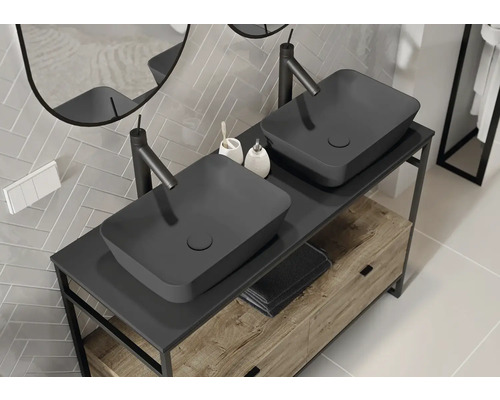 Baie cu lavoar, chiuvete aplicate și baterii