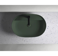 Lavoar ceramic pe blat cu robinet de sus