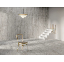 Gresie exterior / interior porțelanată rectificată MIRAVA GLASGOW alb 60x120 cm