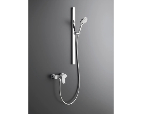 Set bară de duș cu duș de mână și armătură