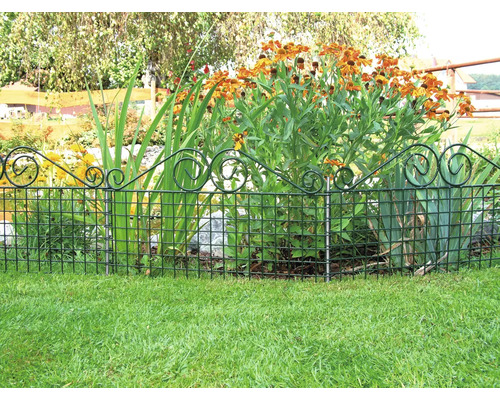 Gard protecție iaz, zincat, verde, lăcuit Ambiente 44 x 76 cm