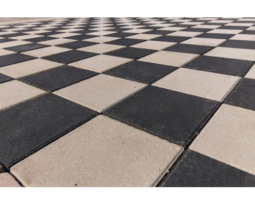 Model de șah din pavele de beton pentru exterior