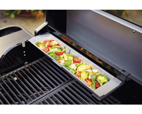 Legume în vas de grătar pe grătar