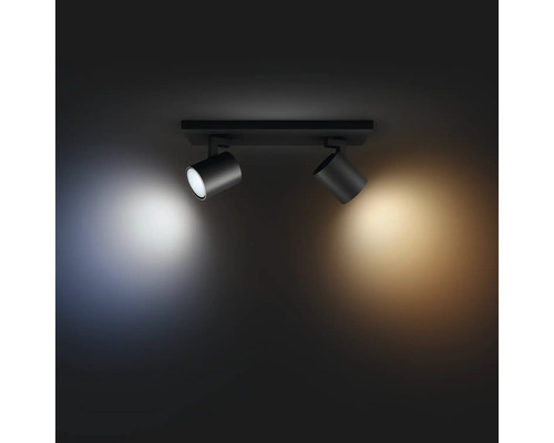 Lumină de plafon cu două spoturi