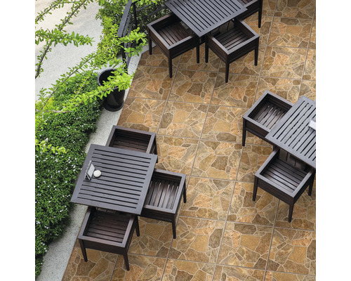 洋楽 GORATORY Gresie exterior / interior porțelanată Cesarom Quartzite | HORNBACH