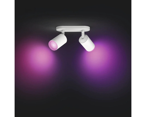 Lumină de tavan cu două spoturi