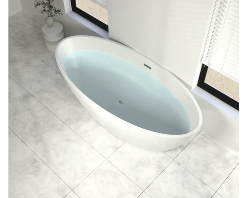 Cadă freestanding ovală Sanotechnik Las Vegas 80x180x56 | HORNBACH