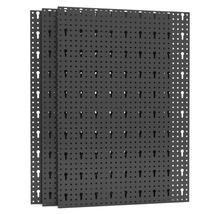 Două plăci perforate pentru depozitarea sculelor