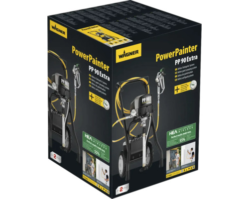 Ambalajul sistemului de pulverizare vopsea Wagner PowerPainter PP 90 Extra