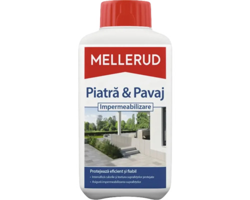 Soluție impermeabilizare piatră Mellerud 500ml