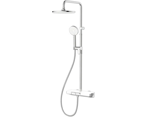 Baterie de duș cu duș fix și duș de mână