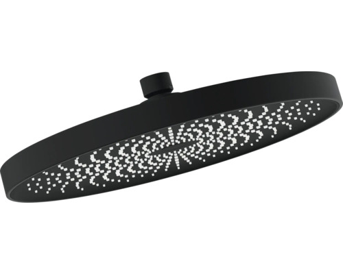 Pălărie de duș form&style KUDA Ø 26 cm negru mat