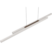 Lumină suspendată LED modernă cu două bare luminoase
