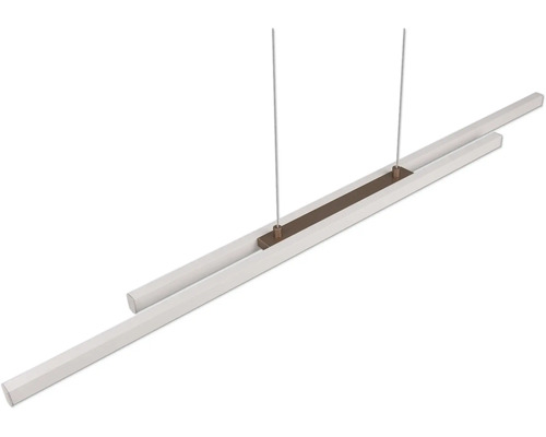 Lumină suspendată LED modernă cu două bare luminoase