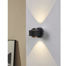 Lumină de perete modernă cu două fascicule de lumină pentru interior