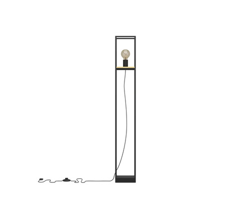 Lampă de podea subțire cu bec