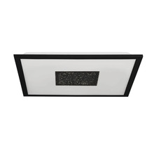 Plafonieră dreptunghiulară cu inserție decorativă
