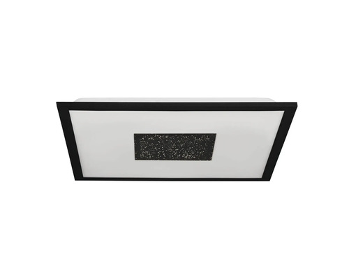 Plafonieră dreptunghiulară cu inserție decorativă