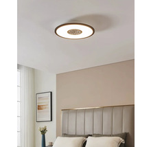 Lumină de tavan în dormitor cu design rotund