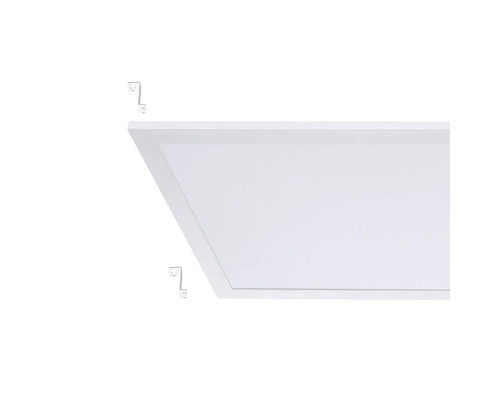 Lumină de plafon LED albă cu suporturi de montare