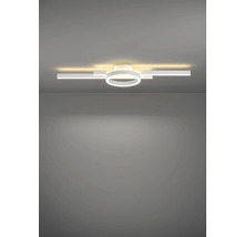 Lumină de plafon cu design liniar și circular