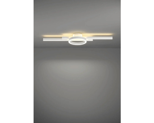 Lumină de plafon cu design liniar și circular
