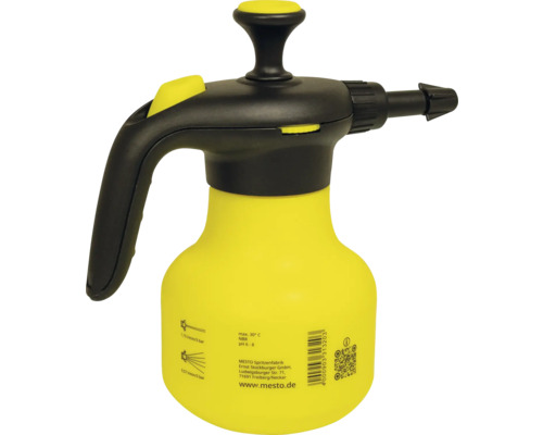 Pulverizator manual Mesto galben pentru îngrijirea plantelor