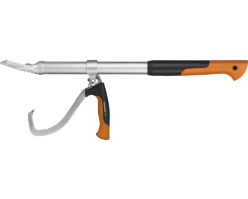 Clește pentru crengi Fiskars cu mâner telescopic pentru tăierea crengilor