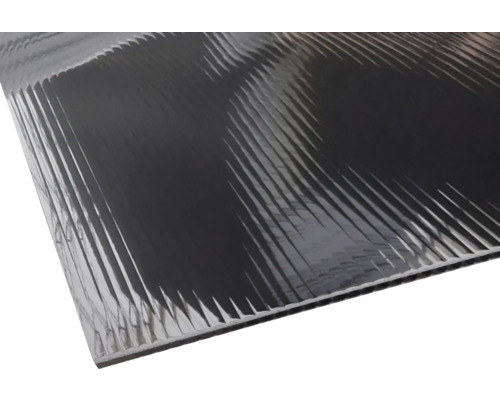Policarbonat Bravo 6000x2100x6 mm bronz Placă ondulată din plastic cu structură