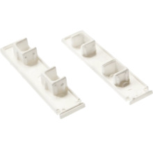 Două suporturi de cablu din plastic