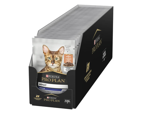 Purina Pro Plan Adult Indoor hrană pentru pisici Multipack