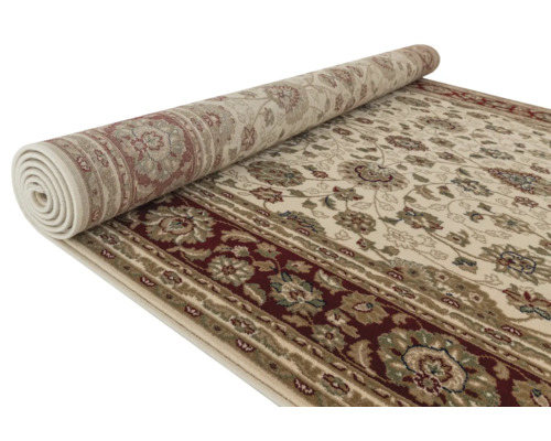 Covor rulat cu model floral