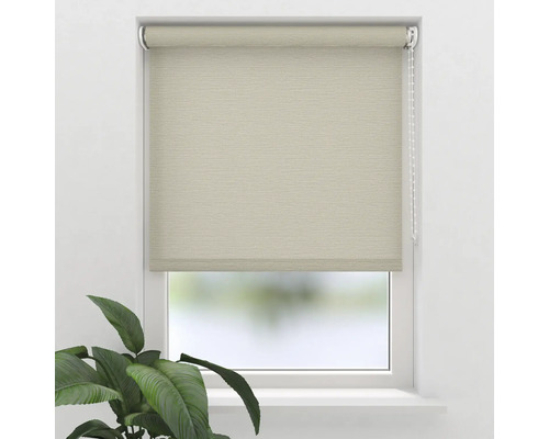 Rulou semitransparent Soluna T12 model structurat nisipiu 50x190 cm