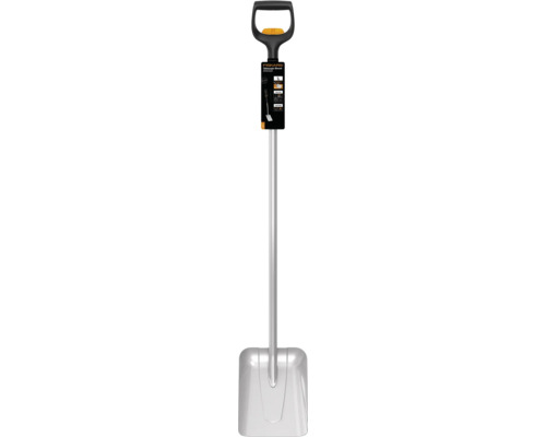 Fiskars lopată de zăpadă cu mâner D și coadă din aluminiu