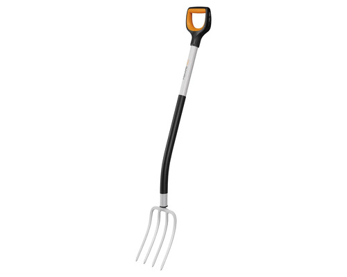 Furcă pentru compost Fiskars Xact, lungime 120cm, lățime de lucru 18,5cm