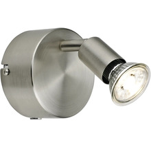 Lumină de perete din metal cu spot reglabil