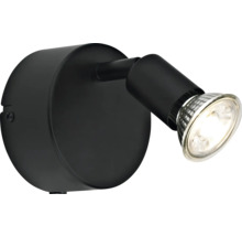 Spot negru de perete cu lumină
